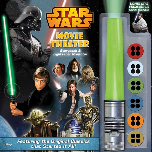 Star Wars Movie Theatre Storybook & Lightsaber Projector-Story Books-SBC-Toycra
