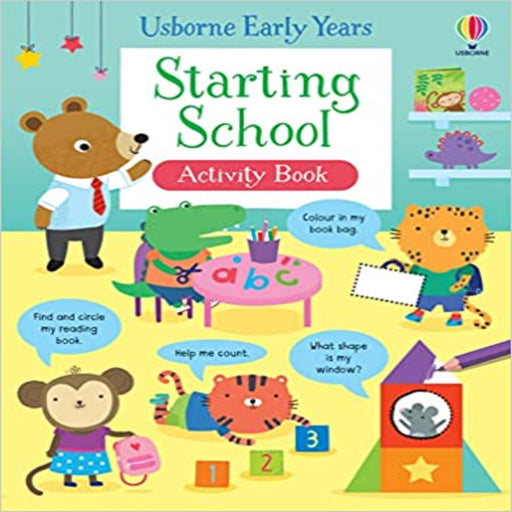 Starting School Activity Book-Activity Books-Usb-Toycra