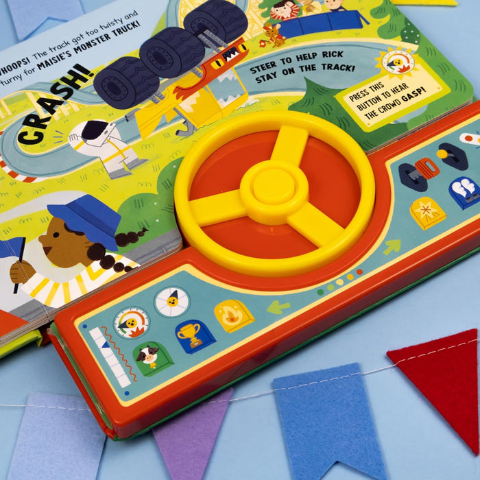 Steer The Wheel, Get Set Go Sound Books-Sound Book-SBC-Toycra