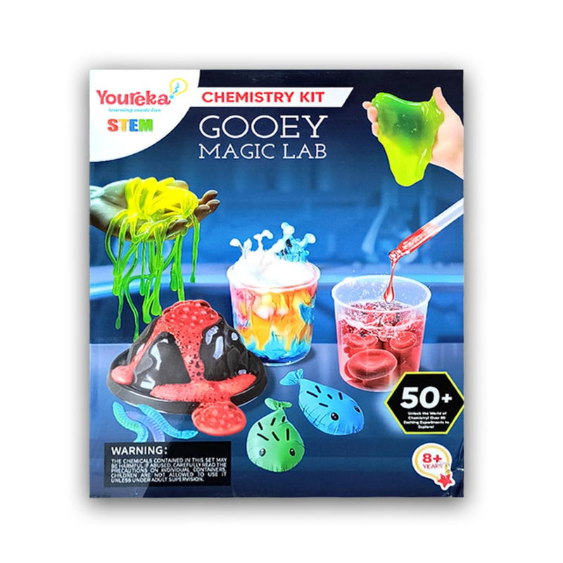 Youreka Stem Chemistry Kit Gooey Magic Lab