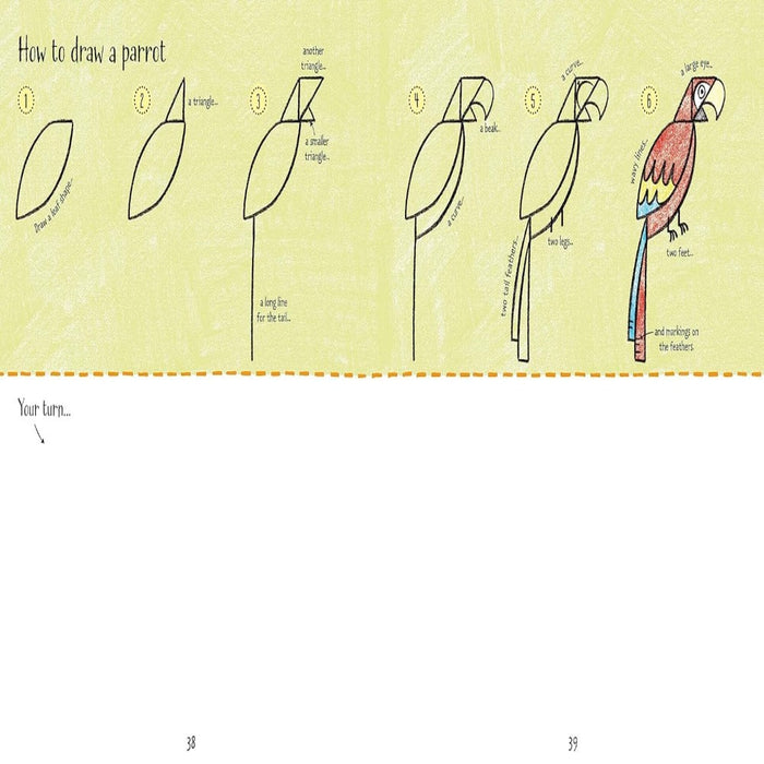 Step By Step Drawing Animals-Activity Books-usb-Toycra