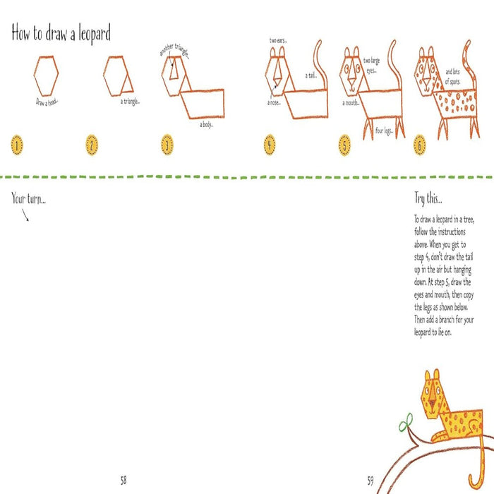 Step By Step Drawing Animals-Activity Books-usb-Toycra