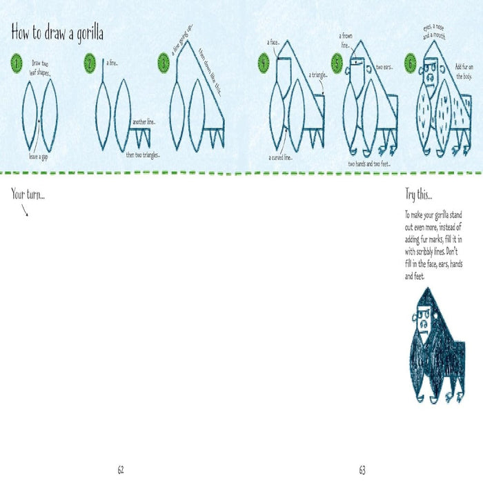 Step By Step Drawing Animals-Activity Books-usb-Toycra