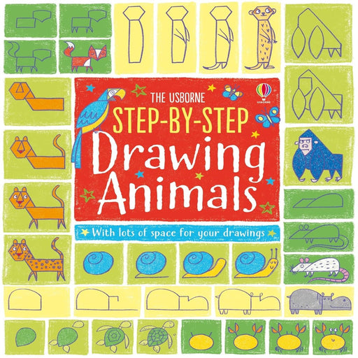 Step By Step Drawing Animals-Activity Books-usb-Toycra