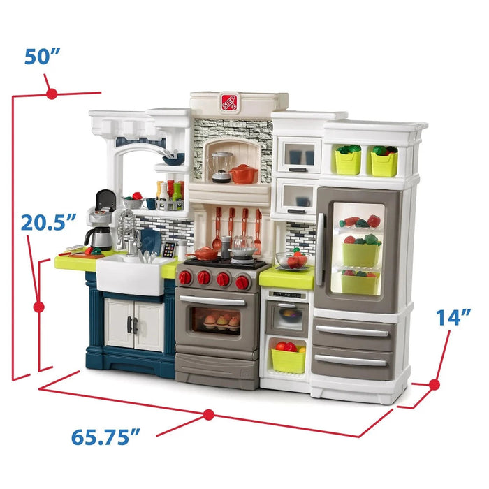 Step2 Elegant Edge Kitchen-Pretend Play-Step2-Toycra