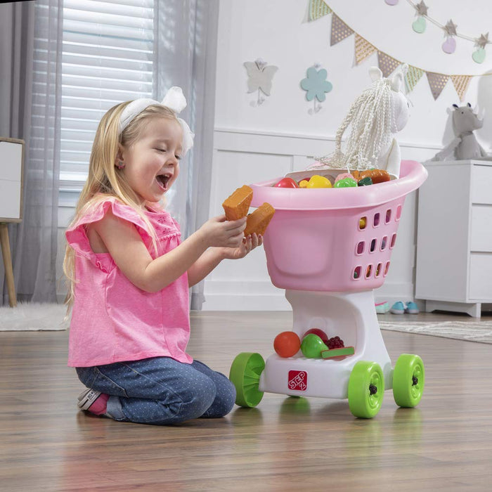 Step2 Little Helper's Shopping Cart - Pink-Pretend Play-Step2-Toycra