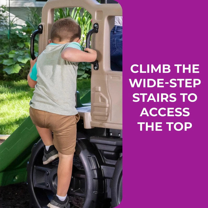 Step2 Safari Truck Climber-Outdoor Toys-Step2-Toycra