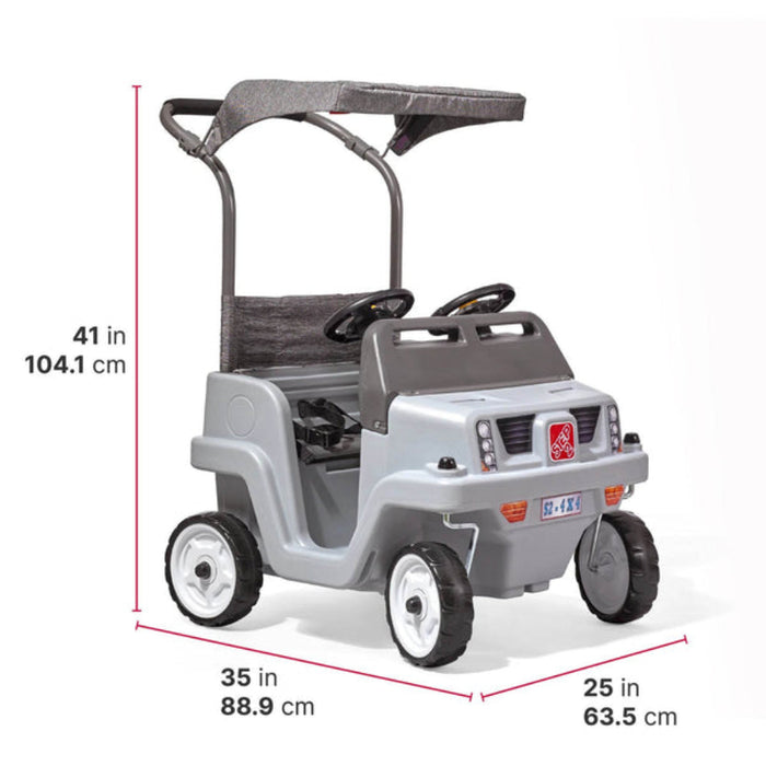 Step2 Side-by-Side Push Around SUV-Ride Ons-Step2-Toycra