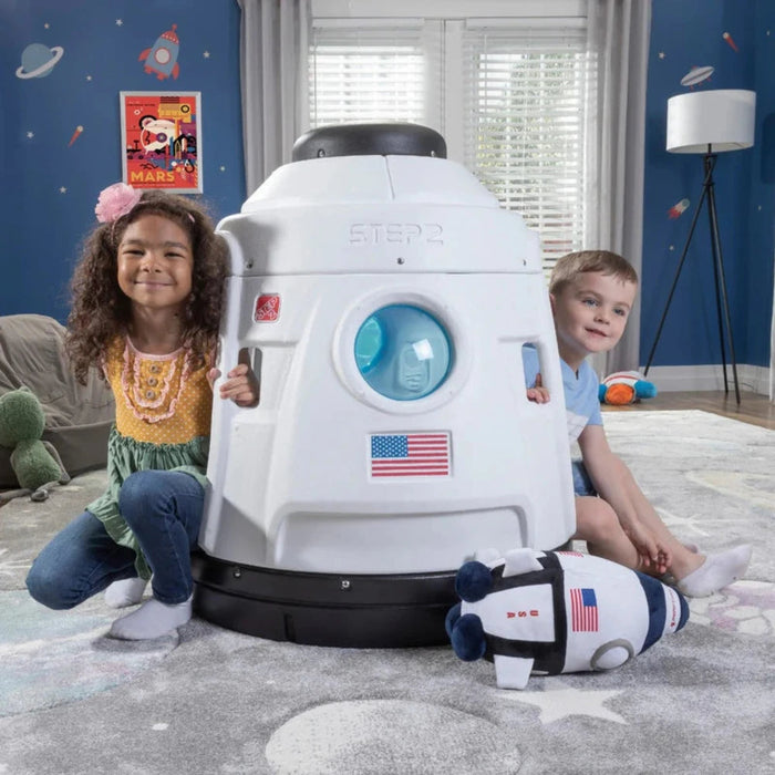 Step2 Space Capsule Swing -Blue-Outdoor Toys-Step2-Toycra