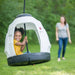 Step2 Space Capsule Swing -Blue-Outdoor Toys-Step2-Toycra
