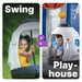 Step2 Space Capsule Swing -Blue-Outdoor Toys-Step2-Toycra