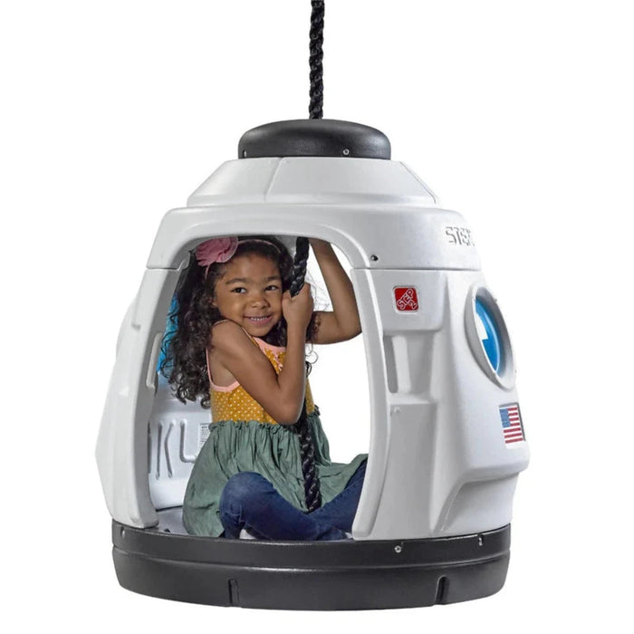 Step2 Space Capsule Swing -Blue-Outdoor Toys-Step2-Toycra