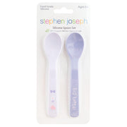 Stephen Joseph Silicone Baby Spoons -Set of 2