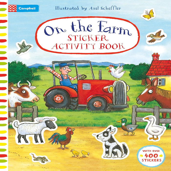 Sticker Activity Books By Julia Donaldson-Activity Books-Pan-Toycra