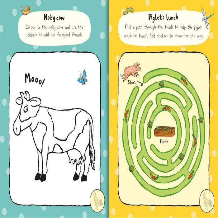 Sticker Activity Books By Julia Donaldson-Activity Books-Pan-Toycra