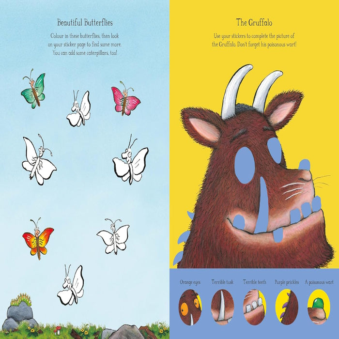 Sticker Activity Books By Julia Donaldson-Activity Books-Pan-Toycra