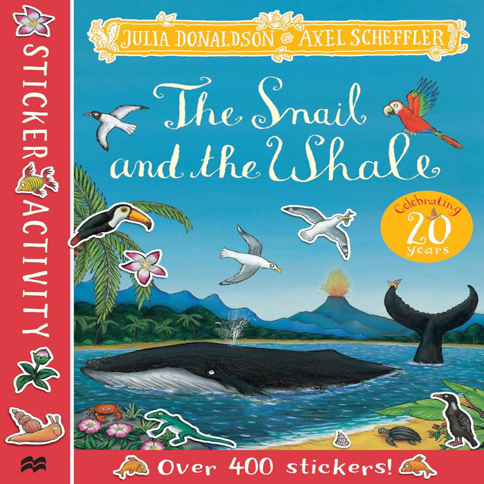 Sticker Activity Books By Julia Donaldson-Activity Books-Pan-Toycra