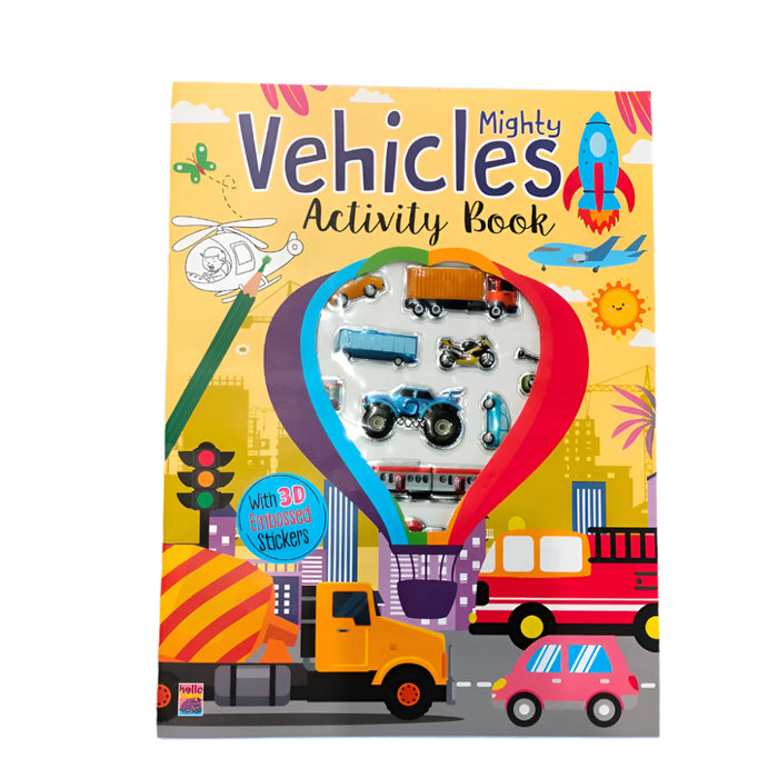 Sticker Activity Books-Sticker Book-Hello Friend-Toycra