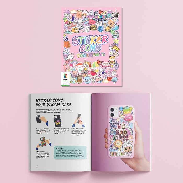 Sticker Bomb Cool Kawaii-Sticker Book-SBC-Toycra