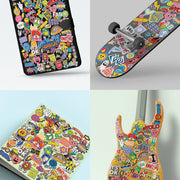 Sticker Bomb Cool Kawaii