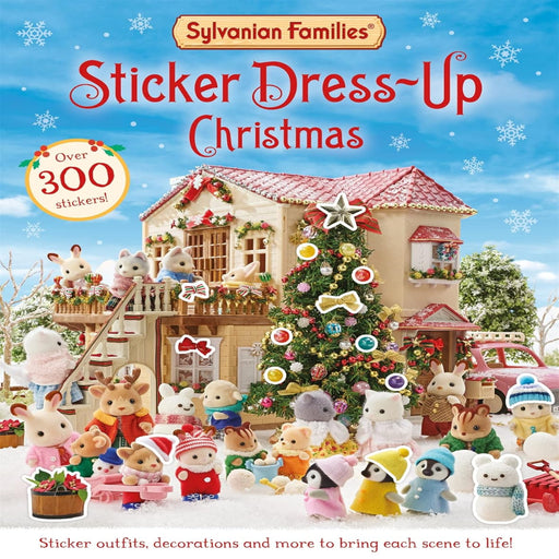Sticker Dress-Up Christmas-Sticker Book-Pan-Toycra