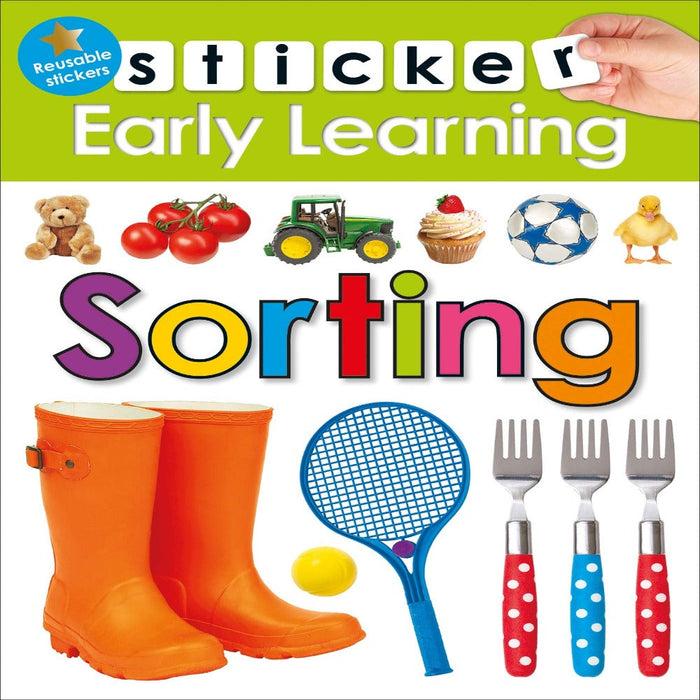 Sticker Early Learning Sorting-Sticker Book-Priddy Books-Toycra