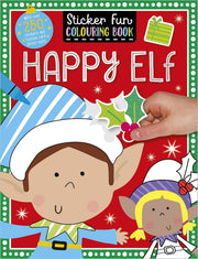 Sticker Fun Colouring Book