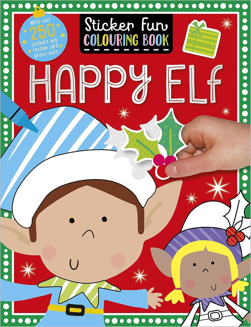 Sticker Fun Colouring Book