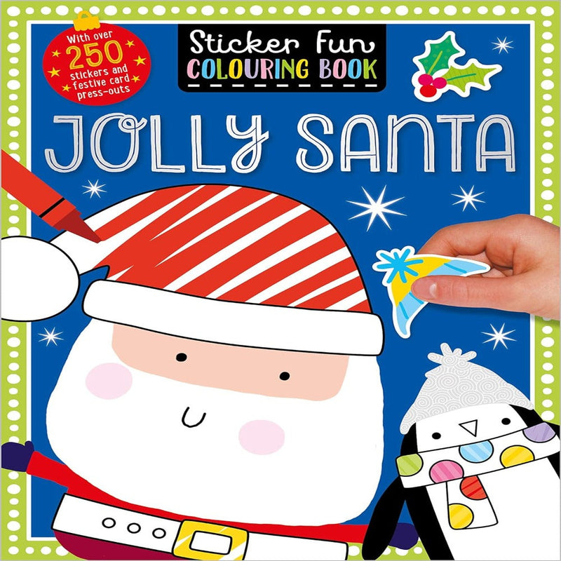 Sticker Fun Colouring Book