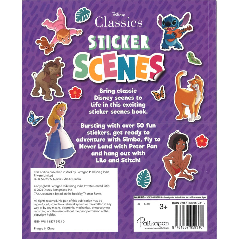 Sticker scenes Books