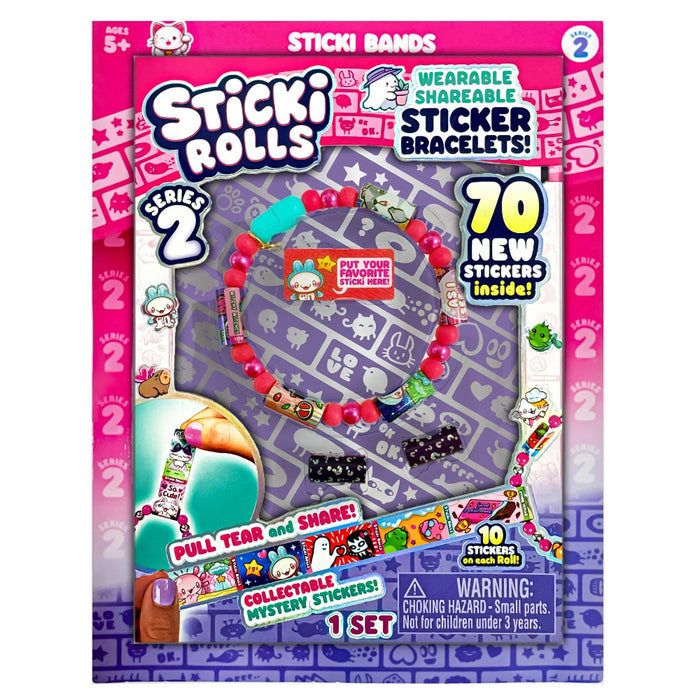 Sticki Rolls Bracelet - Series 2-Arts & Crafts-Sticki Rolls-Toycra