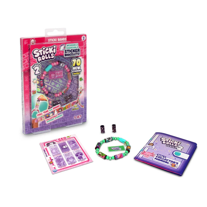 Sticki Rolls Bracelet - Series 2-Arts & Crafts-Sticki Rolls-Toycra