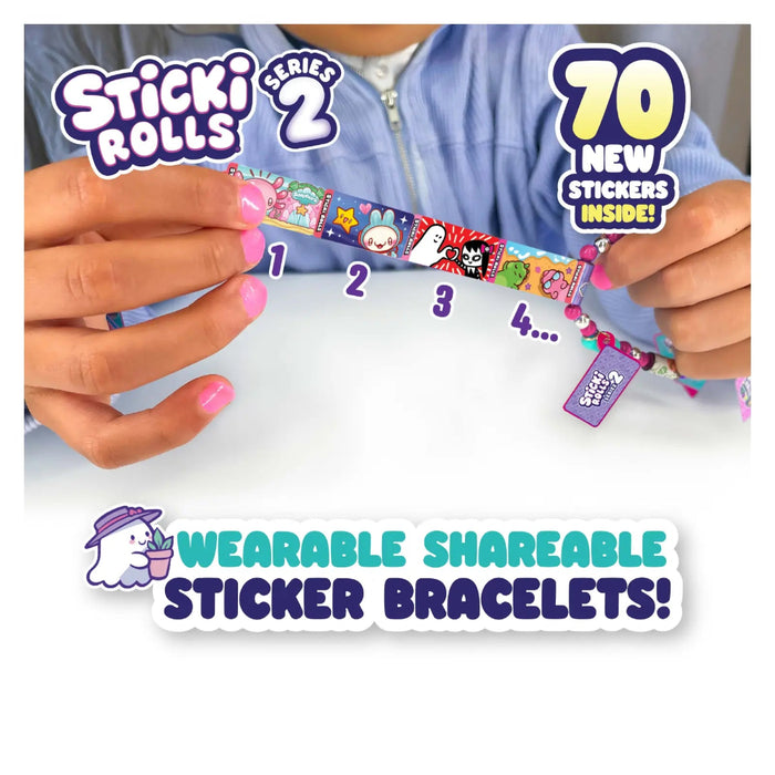 Sticki Rolls Bracelet - Series 2-Arts & Crafts-Sticki Rolls-Toycra