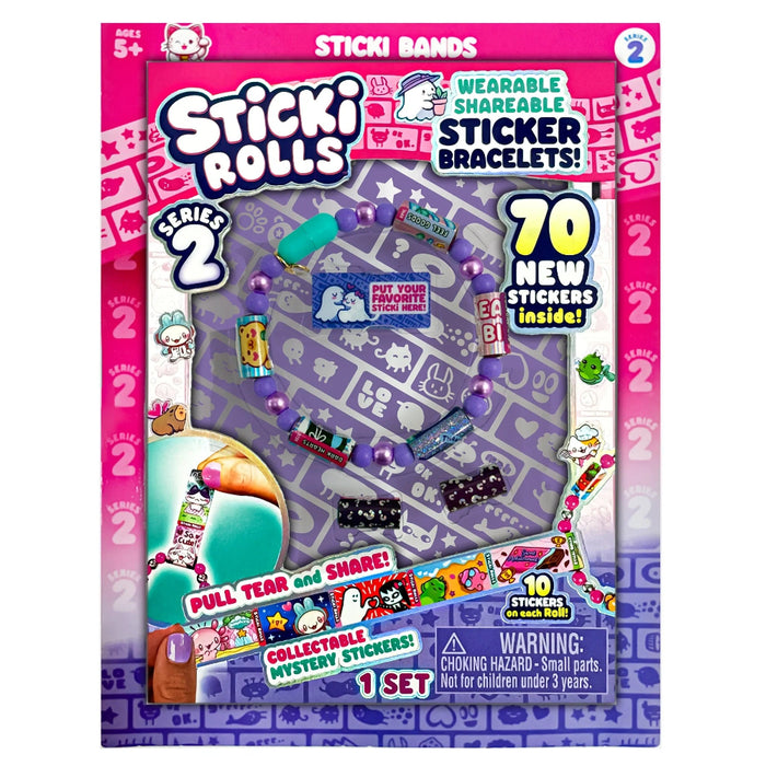 Sticki Rolls Bracelet - Series 2-Arts & Crafts-Sticki Rolls-Toycra