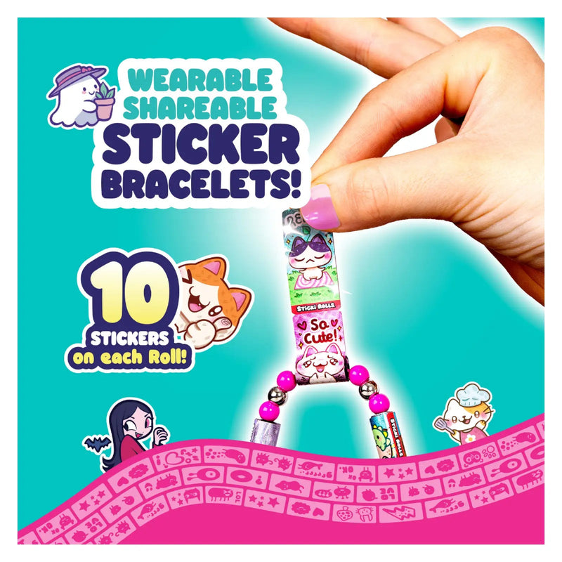 Sticki Rolls Pendant & Bracelet Set - Series 2