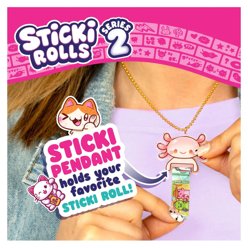 Sticki Rolls Pendant & Bracelet Set - Series 2