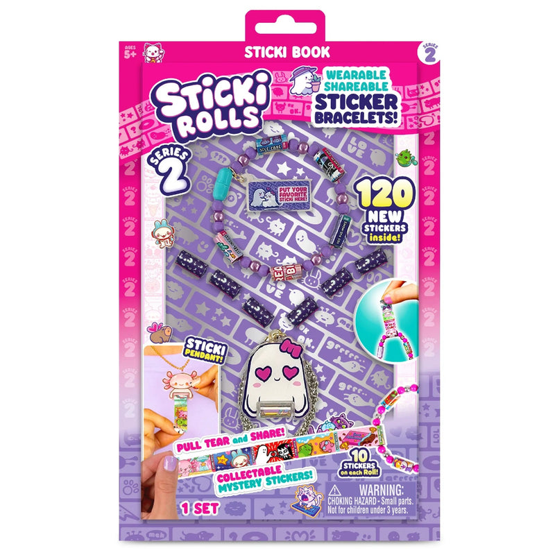 Sticki Rolls Pendant & Bracelet Set - Series 2
