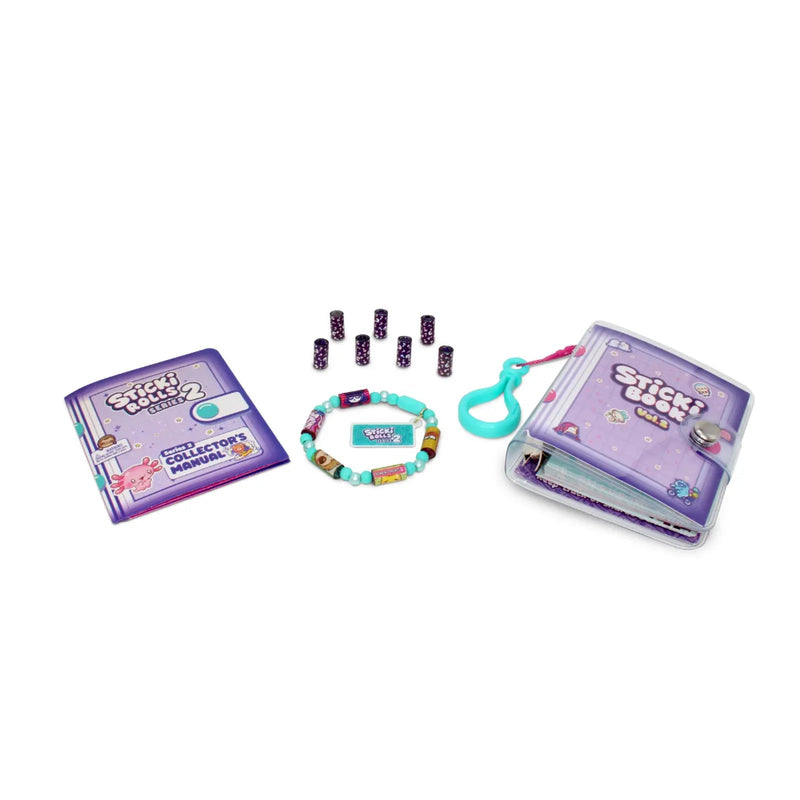 Sticki Rolls Series 2 Sticker Bracelet + Collection Book