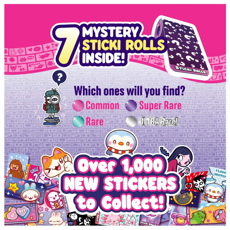 Sticki Rolls Series 2 Sticker Bracelet + Collection Book
