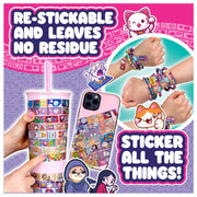 Sticki Rolls Series 2 Sticker Bracelet + Collection Book