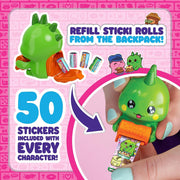 Sticki Rolls Series 3 Sticki Mates Collectible Sticker Dispensers