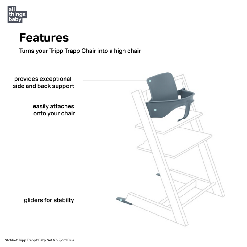Stokke Tripp Trapp Baby Set V2 (Attachment for Tripp Trapp Chair)