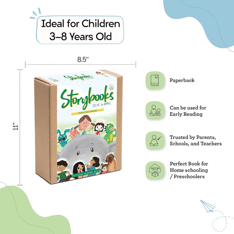 Storybooks For Kids - Set of 10 Books