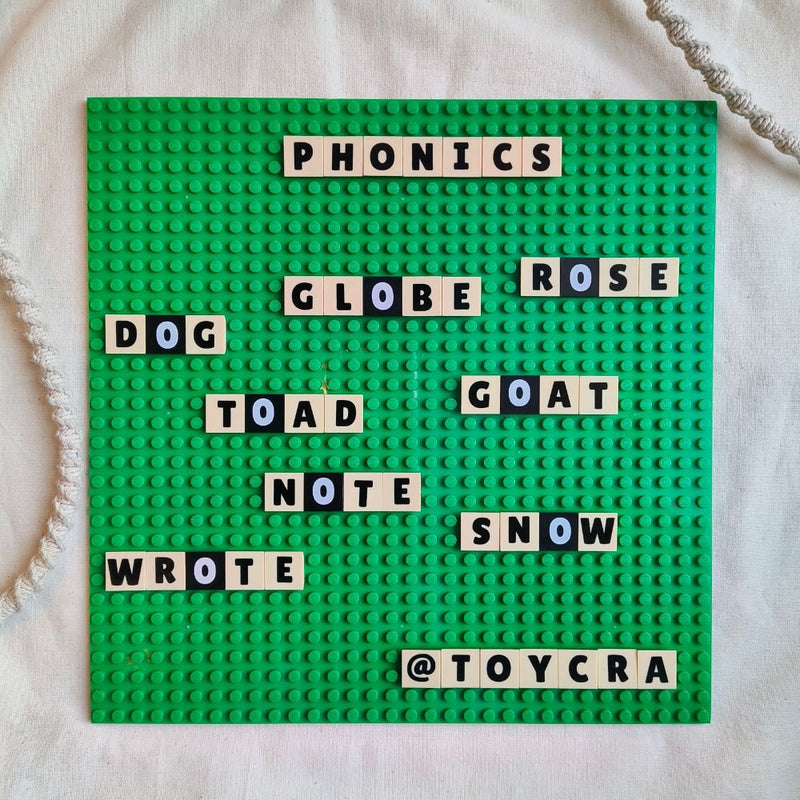 Strictly Briks AlphaBriks & MathBriks and 10"x10" Green Base Plate
