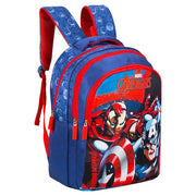 Striders 16 Inch School Bag for Boys Blue Kids Backpack for Nursery & Primary