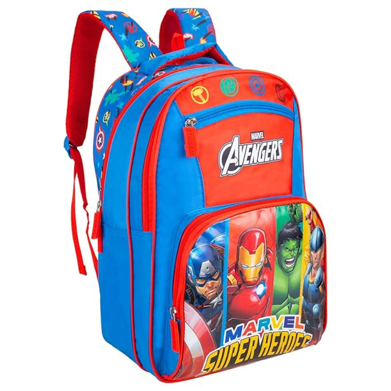 avengers backpack for kids Marvel Iron Man Captain America Black Blue This Marvel Avengers Boys 11 inch Mini Backpack features one spacious main compartment with zipper closures Avengers Backpack for Boys School