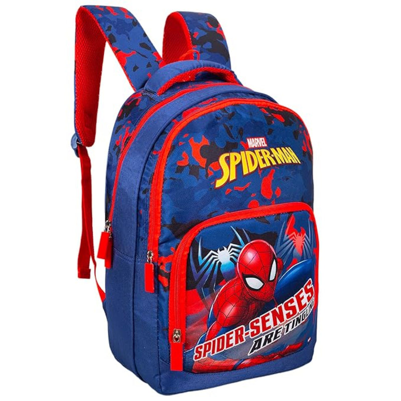 Striders 16 Inch School Bag for Boys Blue Kids Backpack for Nursery & Primary