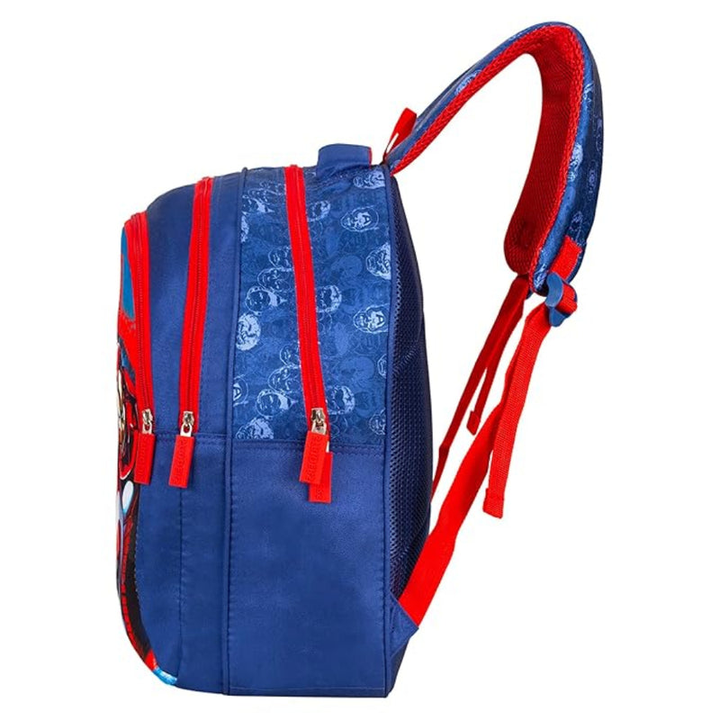 Striders 16 Inch School Bag for Boys Blue Kids Backpack for Nursery & Primary