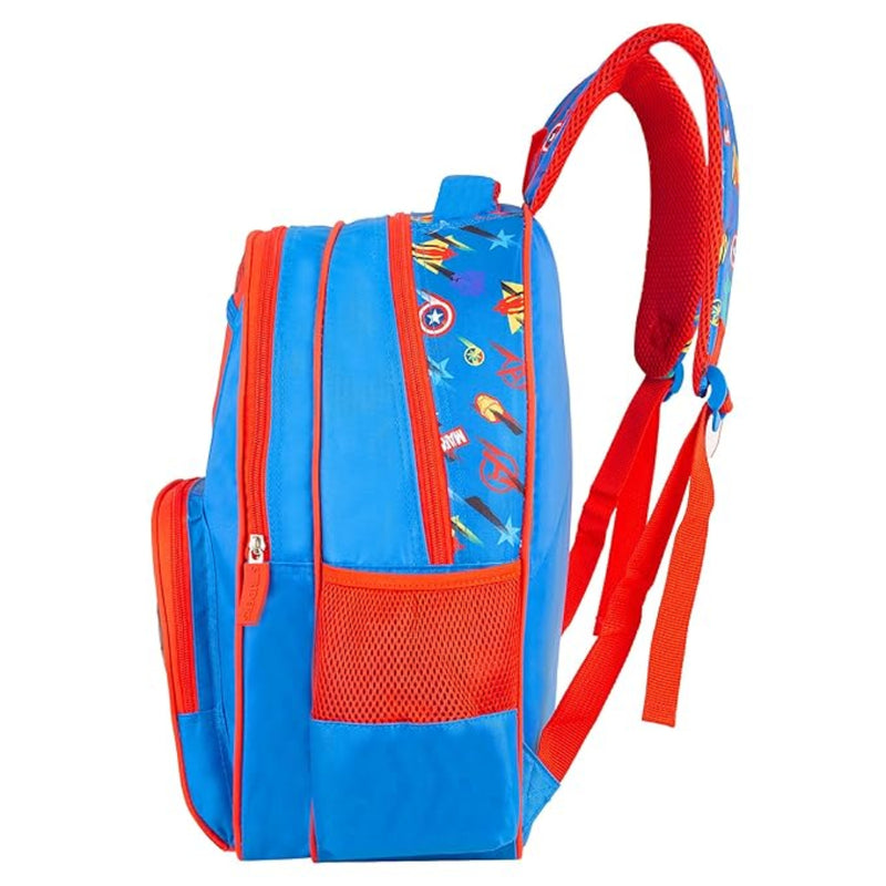 Striders 16 Inch School Bag for Boys Blue Kids Backpack for Nursery & — Toycra