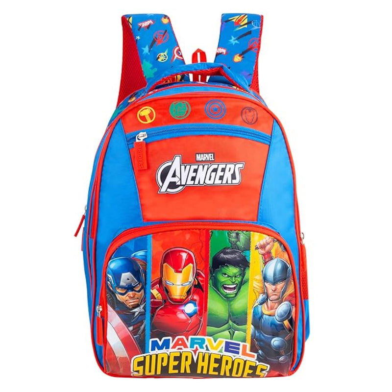 Striders 16 Inch School Bag for Boys Blue Kids Backpack for Nursery & Primary